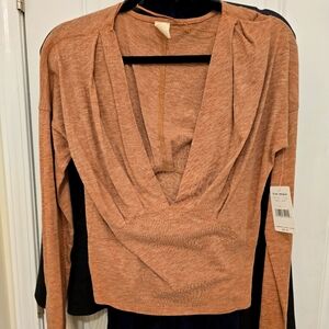 Free people long sleeve shirt